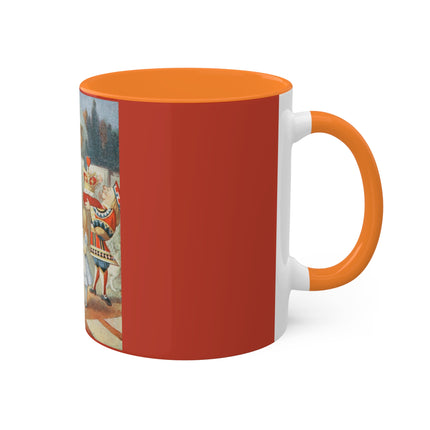 Off with her head! Off with— by Sir John Tenniel Colorful Mugs, 11oz