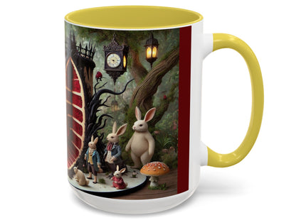 Malice in Wonderland – Gothic Halloween Colorful Mugs (11oz, 15oz)
