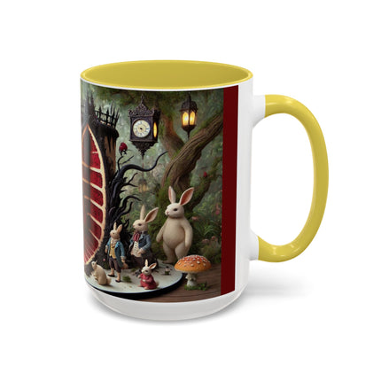 Malice in Wonderland – Gothic Halloween Colorful Mugs (11oz, 15oz)