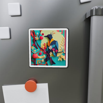 Curious Crow Die-Cut Magnets (5 Sizes)