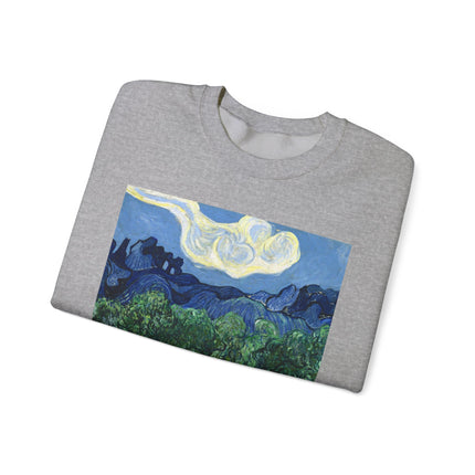 Olive Trees by Vincent Van Gogh Unisex Heavy Blend™ Crewneck Sweatshirt
