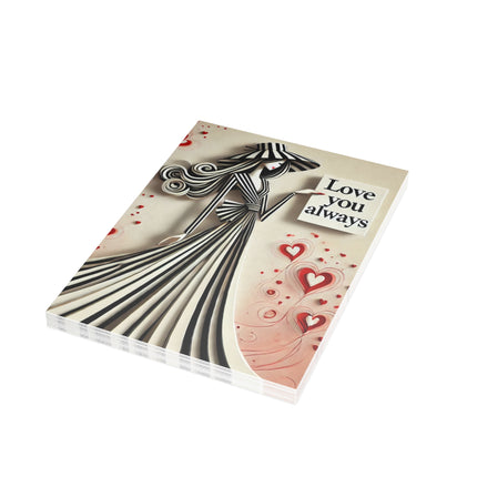 Love You Always Postcard Bundles (envelopes included)
