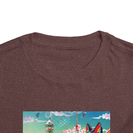 Kitsune Carnival Toddler Short Sleeve Tee