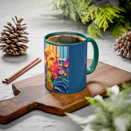 The Graceful Freesia Colorful Mugs (11oz, 15oz)