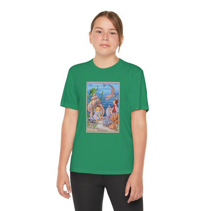 Fairy Whispers of the Sea Youth Competitor Tee – Ocean Magic & Underwater Wonder
