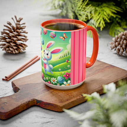 Easter Bunny’s Colorful Mugs (11oz, 15oz)