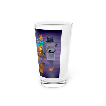 Whimsical Halloween Mischief Glass, 16oz
