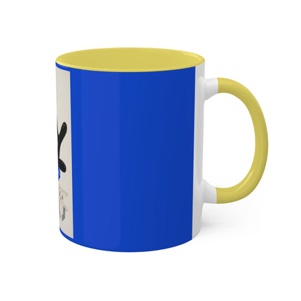 Illustrations of Japanese Toys Pl.009 by Kawasaki Kyosen Colorful Mugs, 11oz