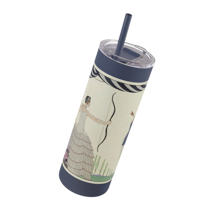 Visez au coeur, belles dames! by George Barbier Skinny Matte Tumbler, 20oz