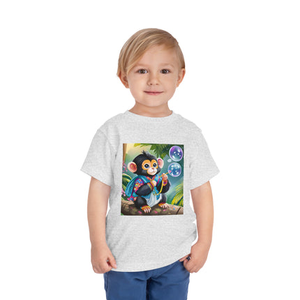 Bubble Magic in the Jungle Toddler Short Sleeve Tee