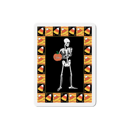 Candy Corn Skeleton Die-Cut Magnets (5 Sizes)