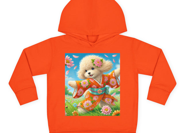 Chrysanthemum Meadow Play Toddler Pullover Fleece Hoodie