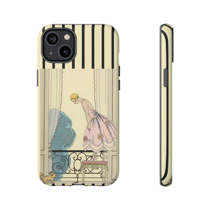 Falbalas et fanfreluches, La Souris by George Barbier Phone Cases