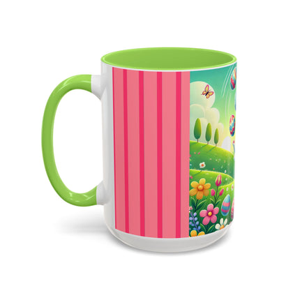 Easter Bunny’s Colorful Mugs (11oz, 15oz)