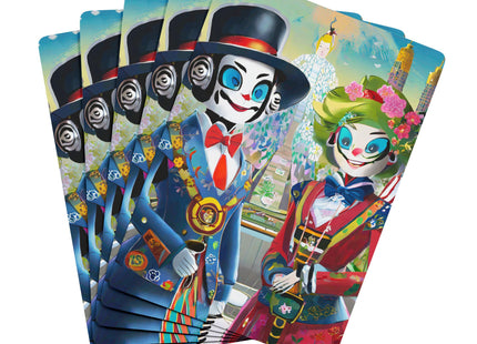 Cyber Punk Warrior Robots Playing Cards