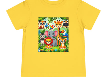 Jungle Friends Parade Toddler Short Sleeve Tee