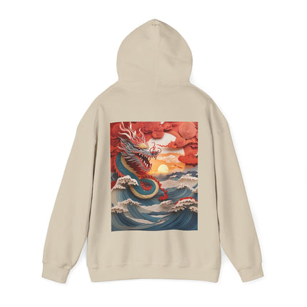 Stormbound Dragon – Heavy Blend™ Hooded Sweatshirt