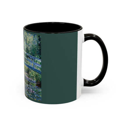 Water Lilies and Japanese Bridge by Claude Monet Colorful Mugs (11oz, 15oz)