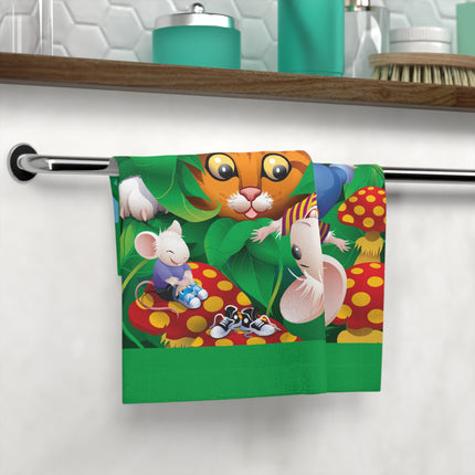 Whimsical Adventure Face Towel