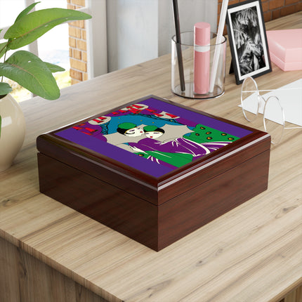 Two Pierrots Jewelry Box