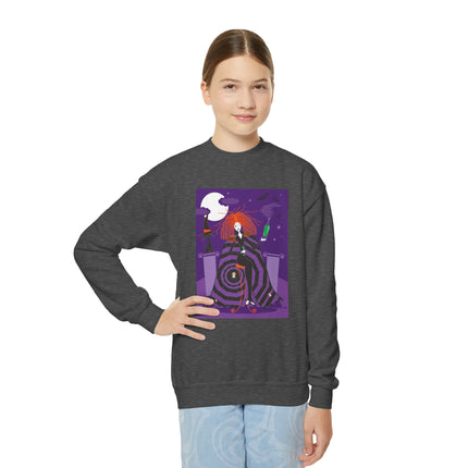 Mystic Elegance Youth Crewneck Sweatshirt