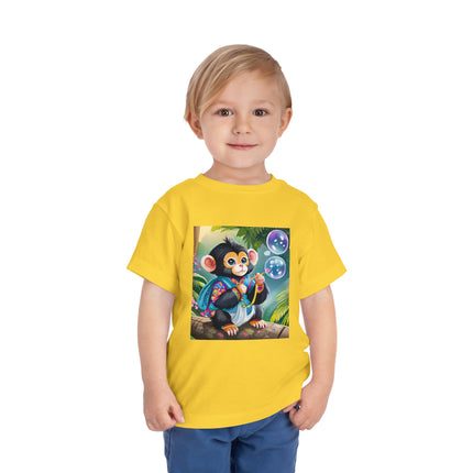 Bubble Magic in the Jungle Toddler Short Sleeve Tee