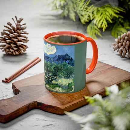 Olive Trees by Vincent Van Gogh Colorful Mugs (11oz, 15oz)