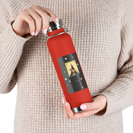 Playful Paws Copper Vacuum Insulated Bottle, 22oz