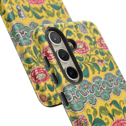Chinese Floral Illustration by Owen Jones Phone Cases