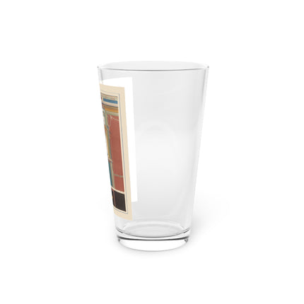 Pompeii Wall  Pl.20 by Victor Steeger Glass, 16oz