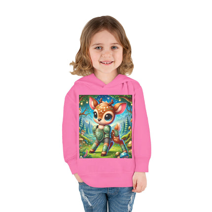 Fawn Defender Toddler Pullover Fleece Hoodie