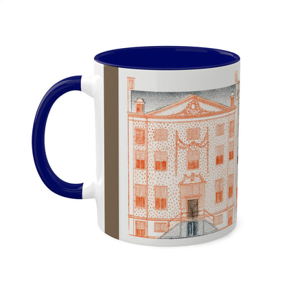 Amsterdam Canal Houses by Johan Teyler Colorful Mugs, 11oz