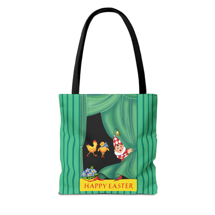 Easter Elf's Whimsy Tote Bag (AOP)