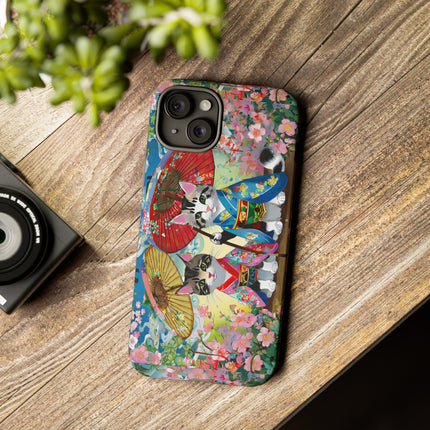 Kimono Kitties Phone Cases