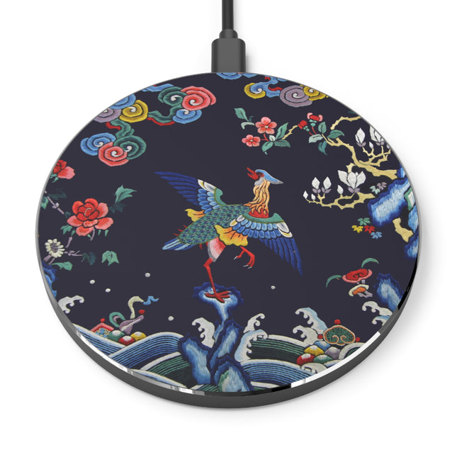Rank Badge with Mandarin Duck Wireless Charger