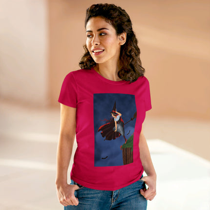 The Enchanted Witch Women's Midweight Cotton Tee