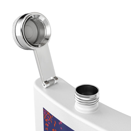 Crimson Shawl Geisha Flask – Elegant Mystery & Vibrant Grace