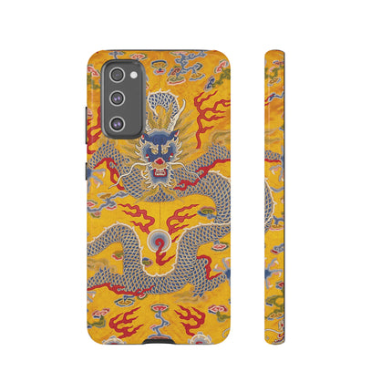 Majestic Dragon Regalia – Imperial 12-Symbol Robe Phone Cases