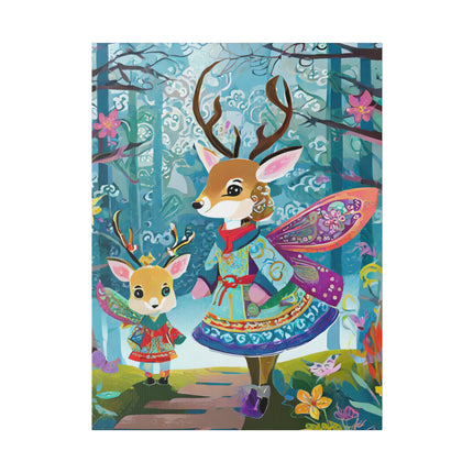 Enchanted Encounter Matte Canvas, Stretched, 0.75"
