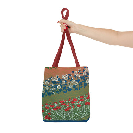 Japanese Flower Pattern II by G.A. Audsley Tote Bag (AOP)