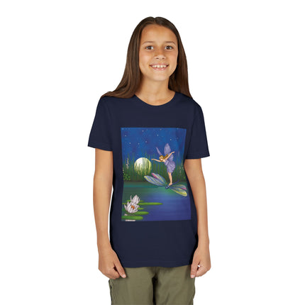 Fairy on a Dragonfly by Ida Rentoul Outhwaite Youth Short Sleeve Tee