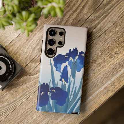 Iris Flowers by Ohara Koson Phone Cases