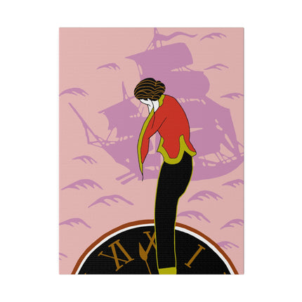 The Waiting Hour – A 1920s Art Deco Dream by Kobayashi Kaichi