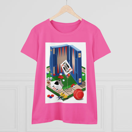 Games Unleashed Women's Midweight Cotton Tee