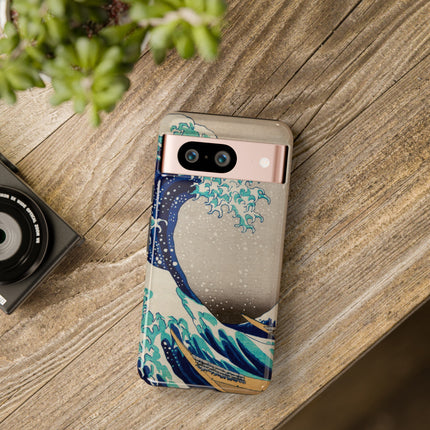The Great Wave off Kanagawa by Katsushika Hokusai Phone Cases