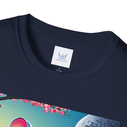 Cyber Samurai Rat Softstyle T-Shirt