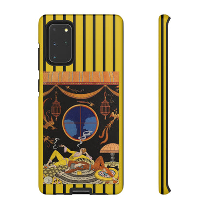 Falbalas et fanfreluches La paresse (Laziness) by George Barbier Phone Cases