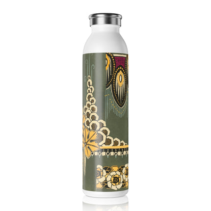 La décoration moderne dans le textile Pl. 2 by Gaston Charlet Slim Water Bottle