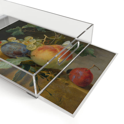 Fruit Still Life by Jan van Huysum Acrylic Serving Tray