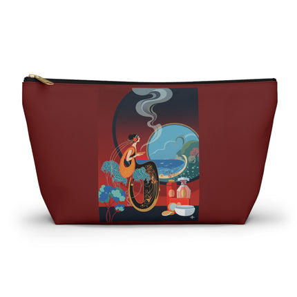 Golden Day Serenade Cosmetic Bag – Elegant Harmony & Sunlit Grace